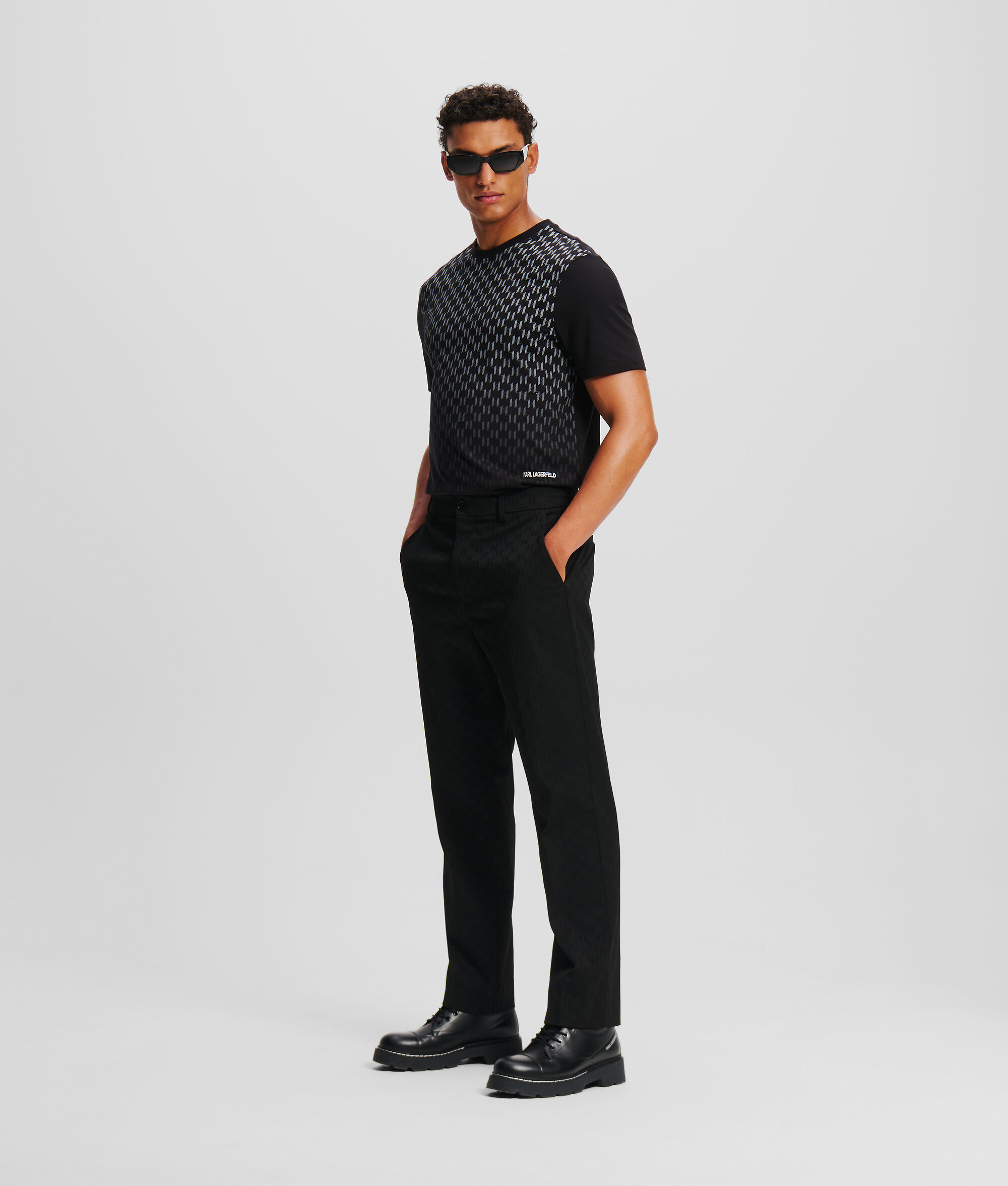 (image for) High-Performance KL MONOGRAM TAILORED TROUSERS